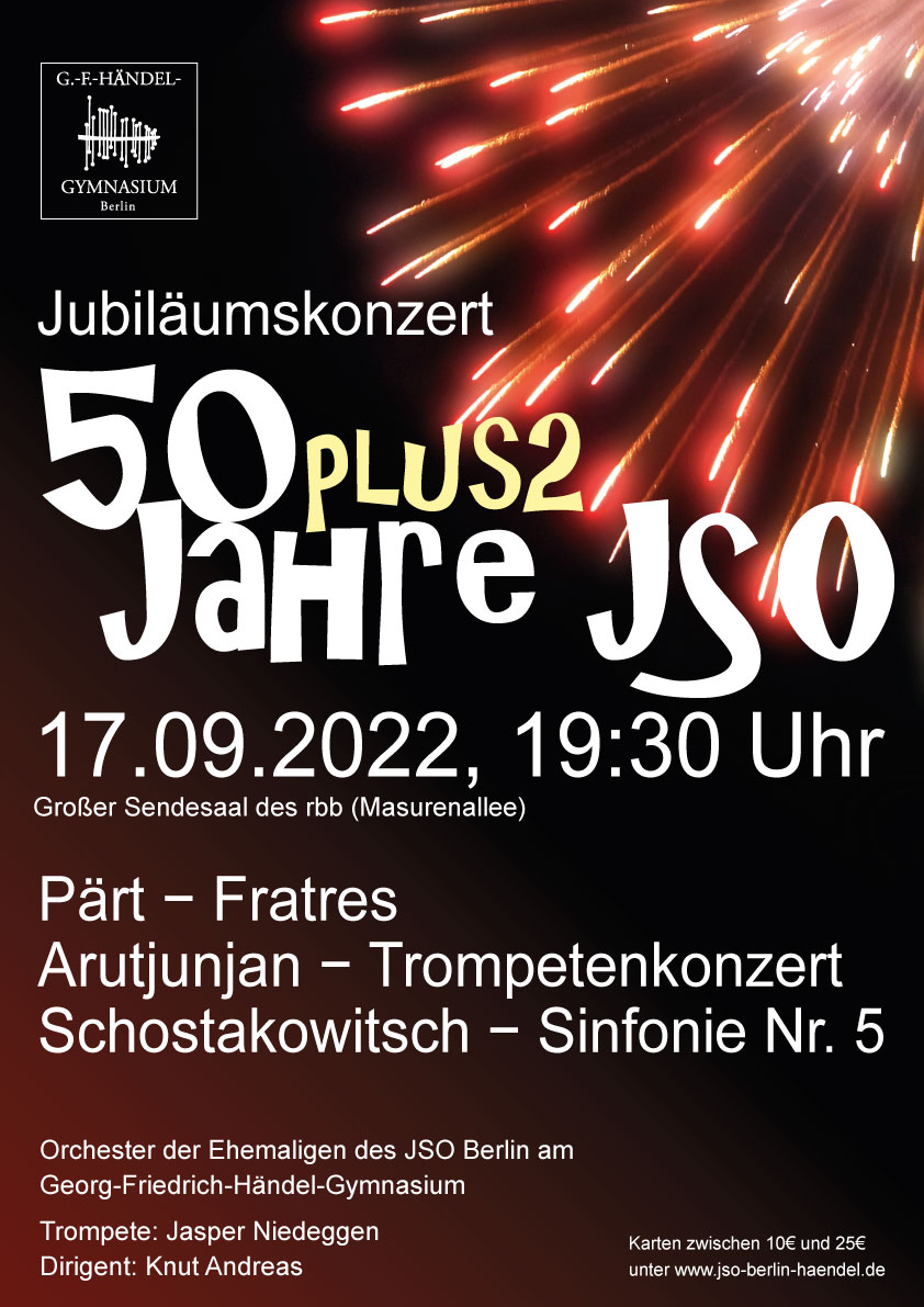 Ehemaligen Konzert JSO Berlin 2022
